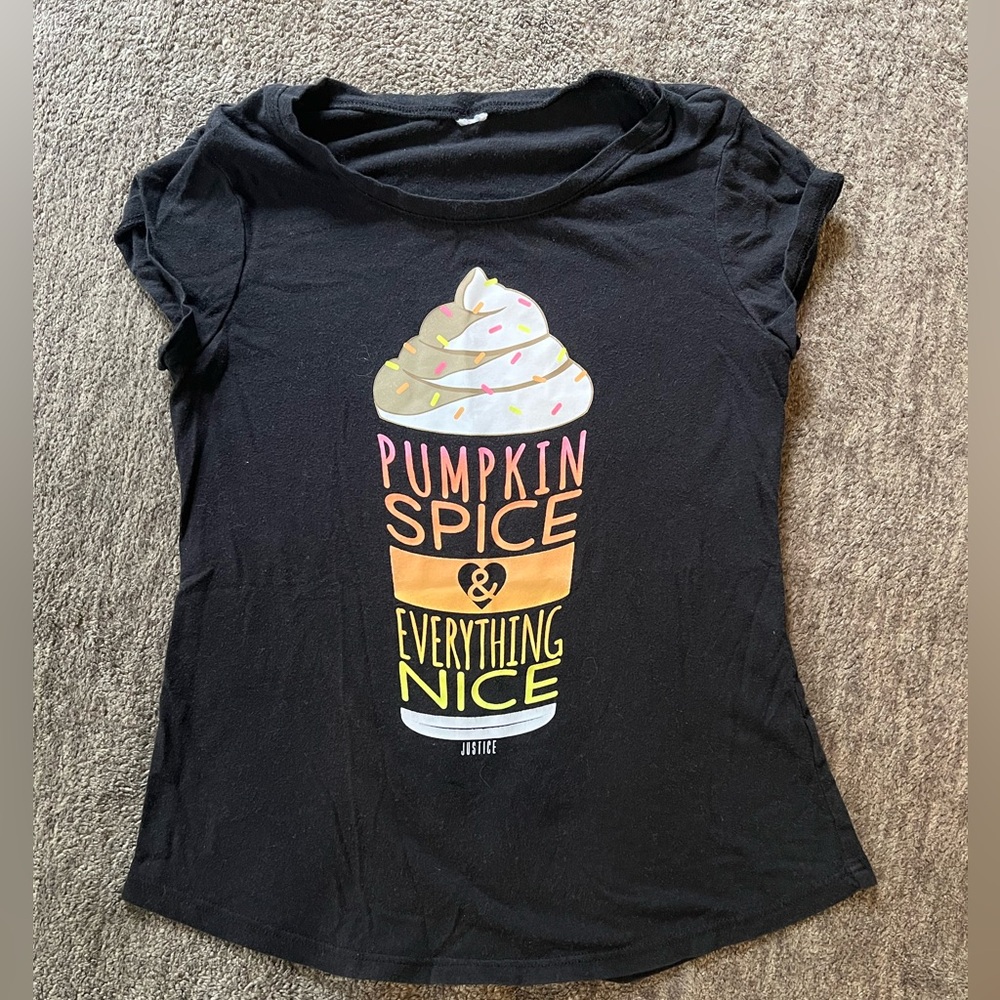 💛3 for $16 Sale/Girl’s Pumpkin Spice Shirt